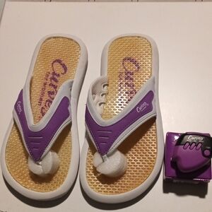 Women's Curves Bundle Featuring  Athletic Sandals & Reflective Pedometer